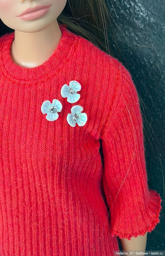 Платье для пышки Барби — Одежда для кукол (фото 4)