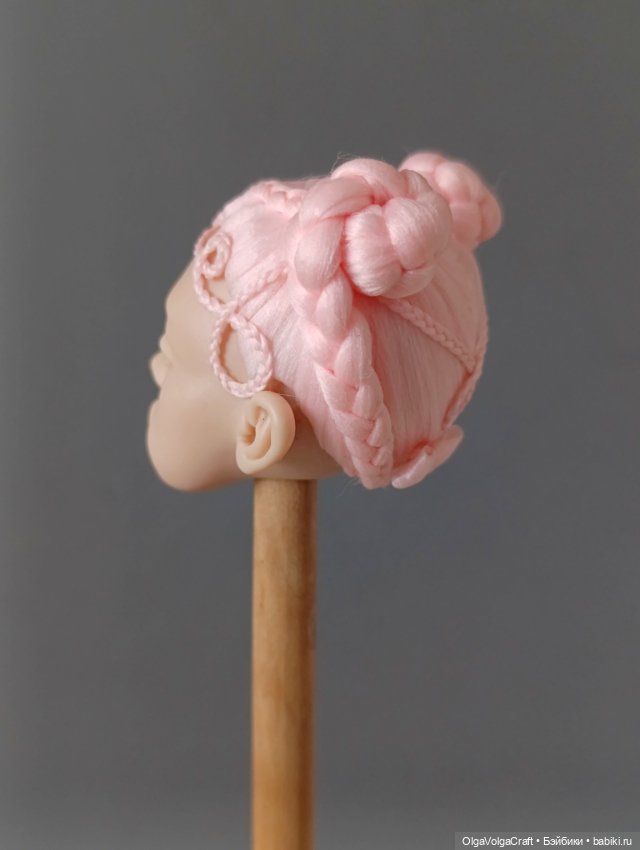 Парик на Птичку Лору — Парики для BJD (фото 4)