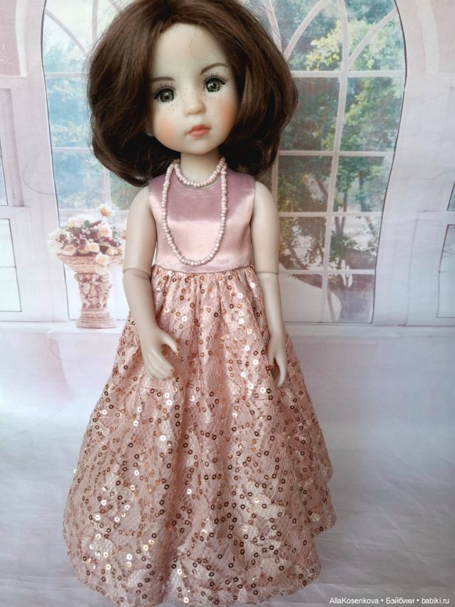 Платье для кукол Ruby Red (фото 8)