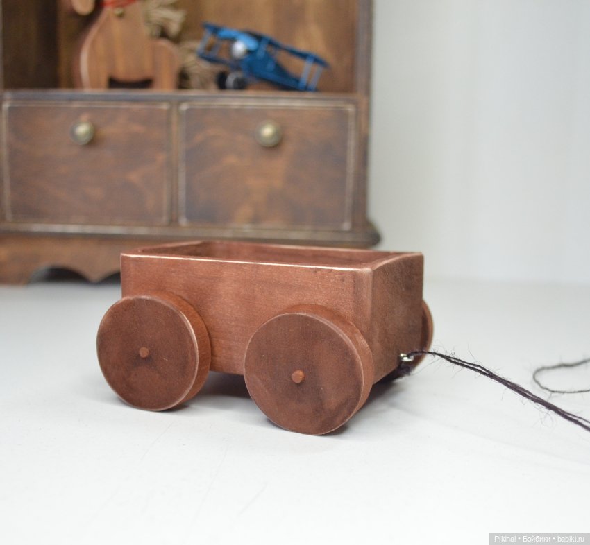 Тележки деревянные) — Аксессуары для кукольных фотосессий