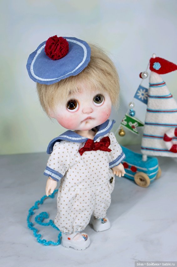 Морячок ob11 — Шарнирные куклы (не BJD) (фото 5)