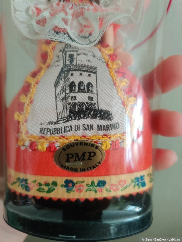 Винтажная кукла PMP Сан-Марино в упаковке (фото 3)
