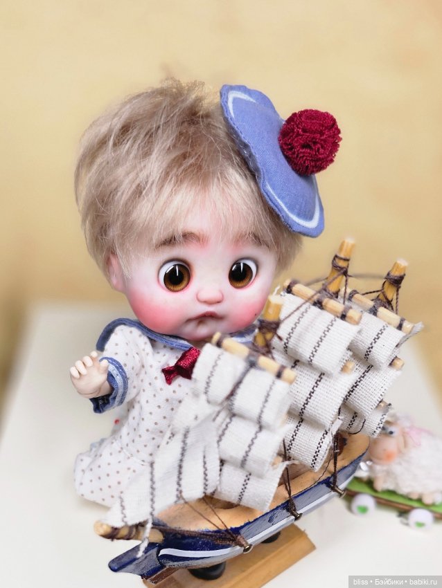 Морячок ob11 — Шарнирные куклы (не BJD) (фото 2)