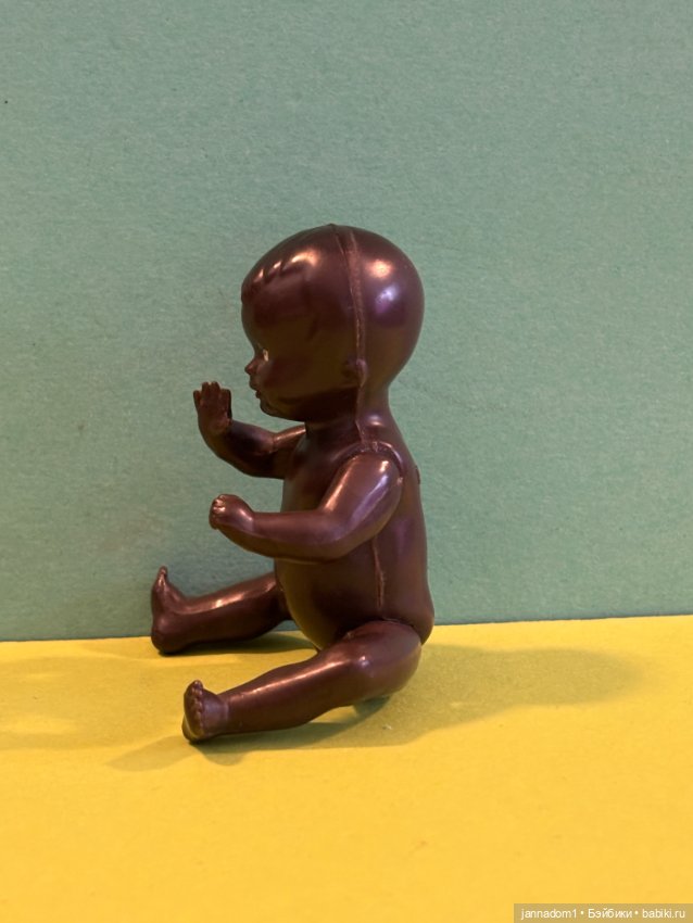 Немецкий пупсик негрик ES Emil Schwenk, высота 8 см (фото 4)