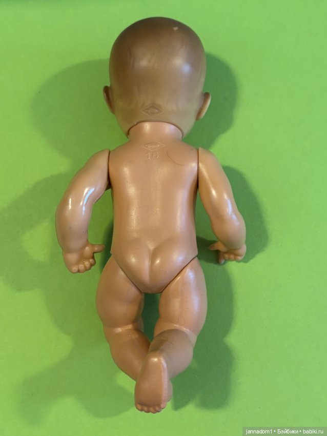 Немецкий пупсик Schildkrot, высота 16 см (фото 9)