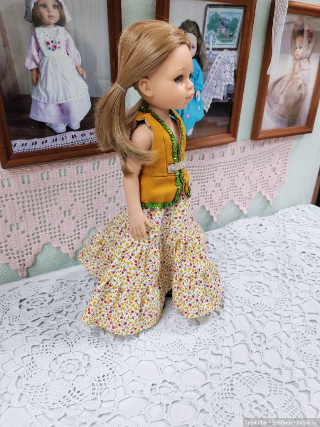 Юбка на куклу — Одежда для кукол