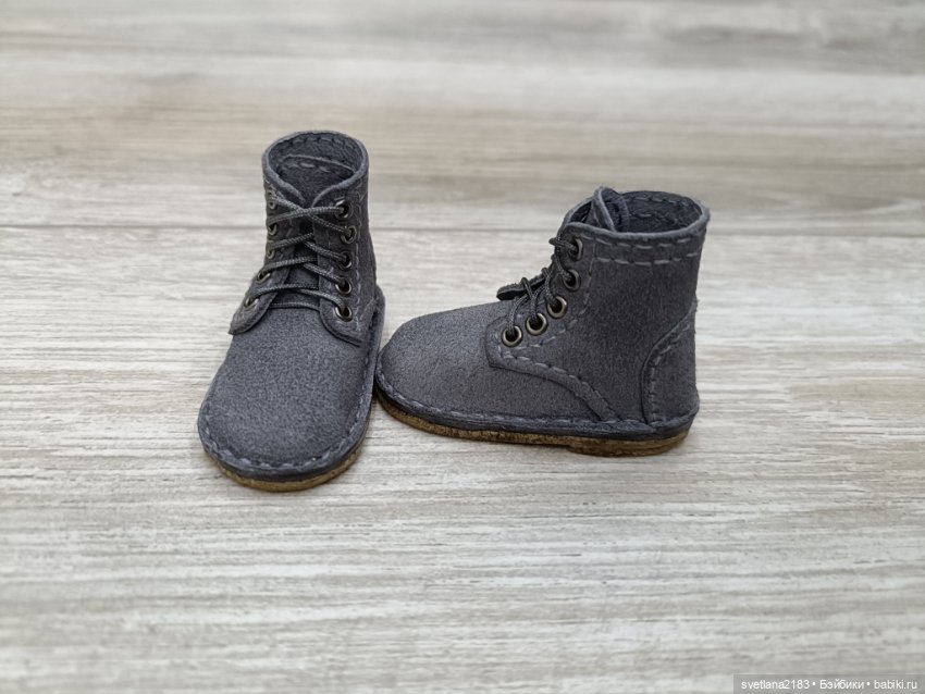 Ботинки для кукол руби ред 31 см. (4,7 х 2,0 см) (фото 2)