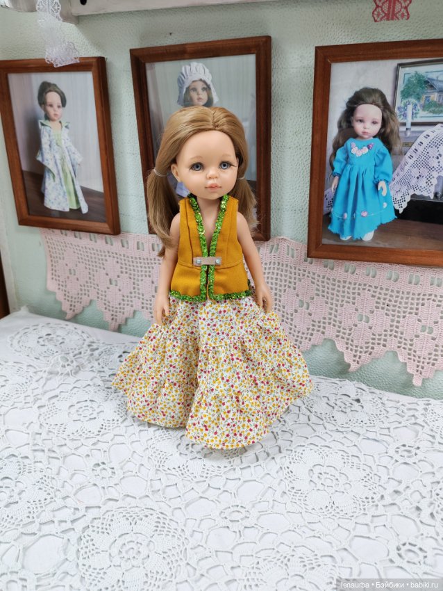 Юбка на куклу — Одежда для кукол (фото 2)