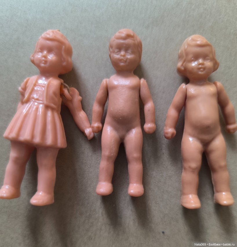Мини пупсики- лот — Винтажные куклы и игрушки детства