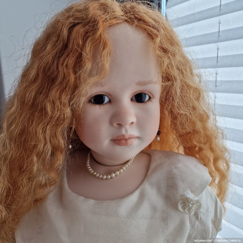 Фарфоровая жемчужина Fee Ruth Treffeisen (68 см). Студийный оригинал (фото 2)