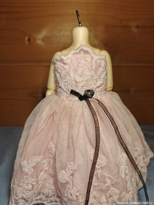 Платье на куклу БЖД литлфи (фото 3)