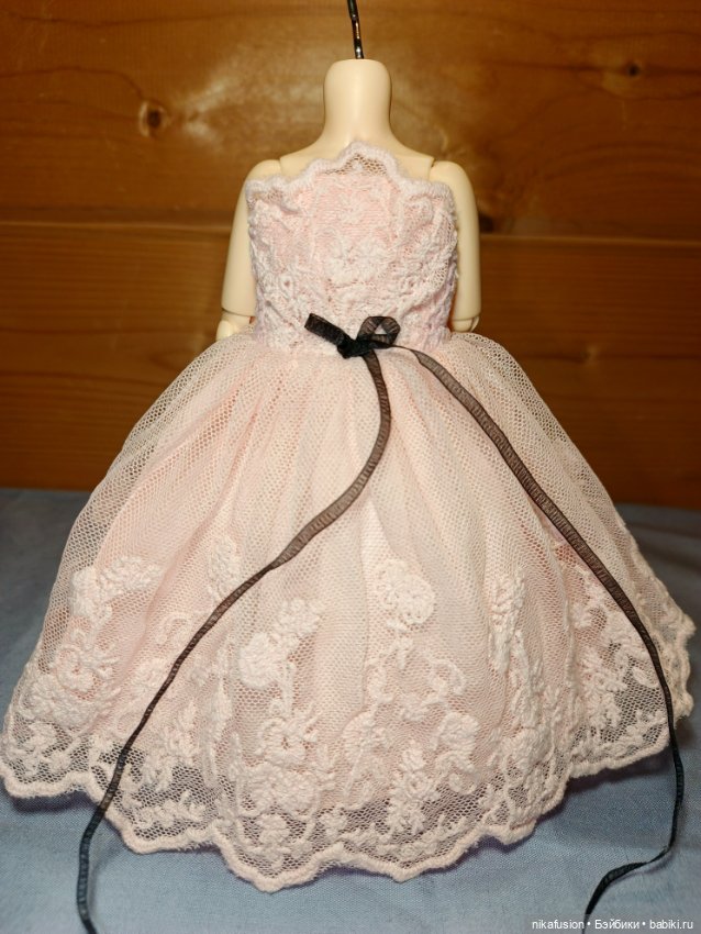 Платье на куклу БЖД литлфи (фото 2)