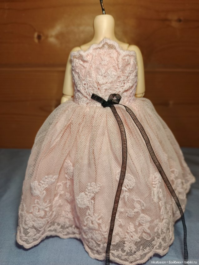 Платье на куклу БЖД литлфи (фото 4)