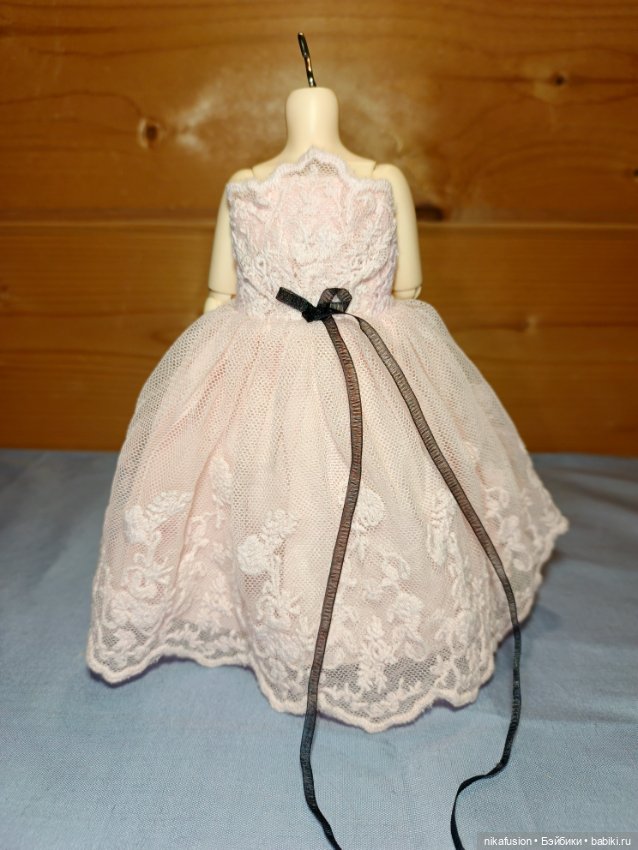 Платье на куклу БЖД литлфи (фото 5)