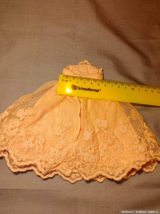 Платье на куклу БЖД литлфи (фото 7)