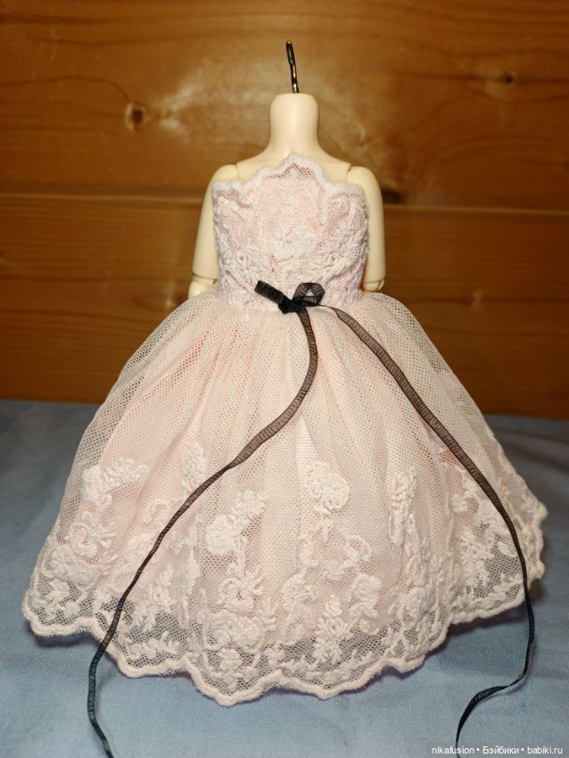 Платье на куклу БЖД литлфи