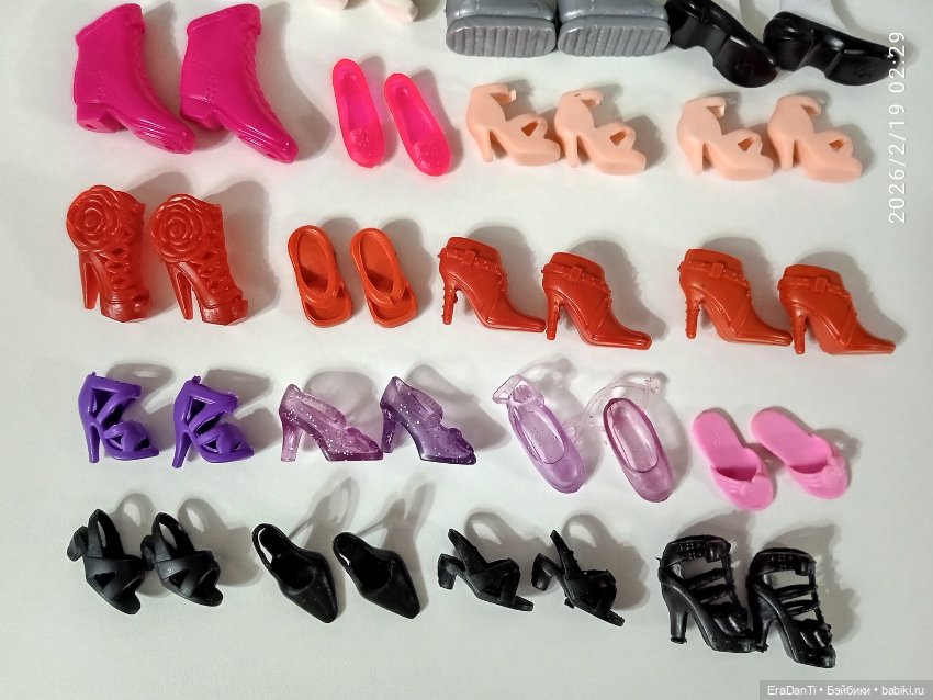 Лот обуви на Барби, 30 пар (фото 3)
