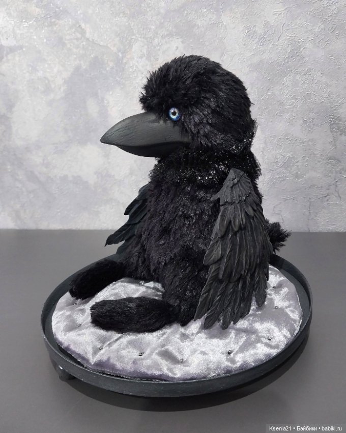 Черный ворон — Авторские игрушки (фото 3)