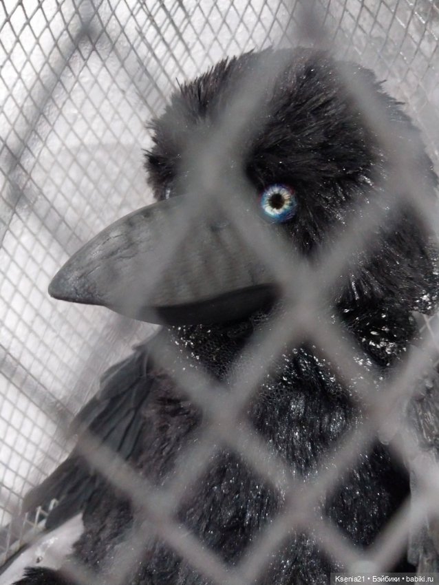 Черный ворон — Авторские игрушки (фото 5)