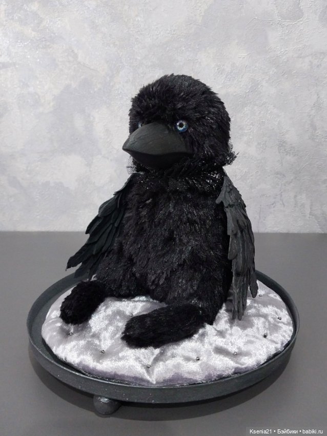 Черный ворон — Авторские игрушки (фото 2)