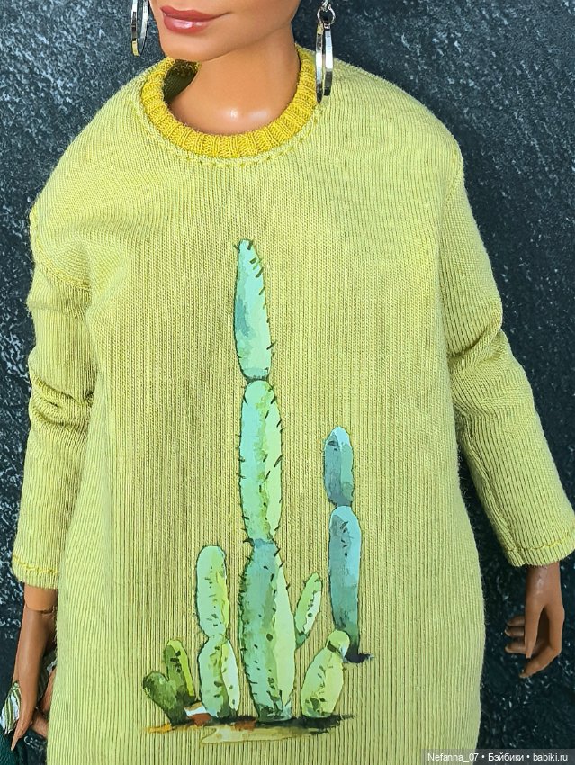 Платье для пышки Барби — Одежда для кукол (фото 4)