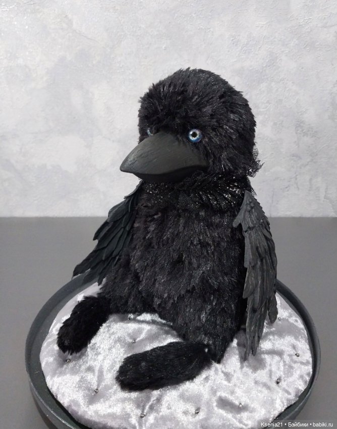 Черный ворон — Авторские игрушки