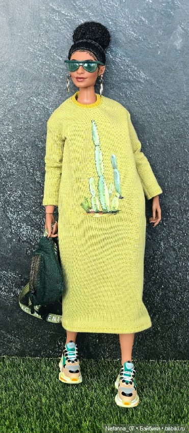 Платье для пышки Барби — Одежда для кукол (фото 2)