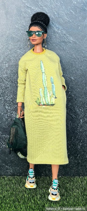 Платье для пышки Барби — Одежда для кукол (фото 3)