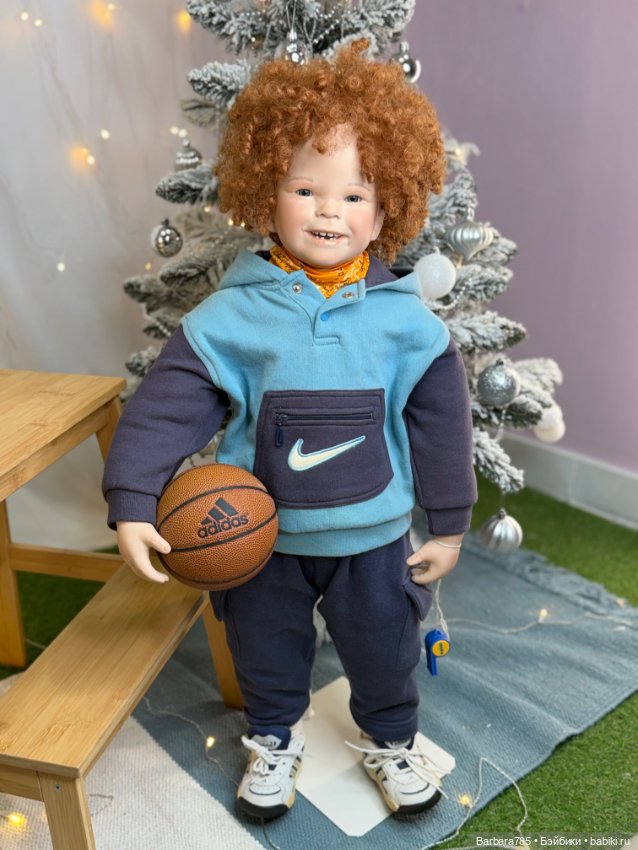 Уникальный Авторский баскетболист от Donna Rubert (фото 4)