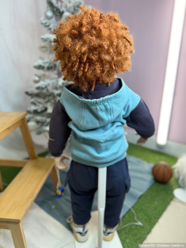 Уникальный Авторский баскетболист от Donna Rubert (фото 8)