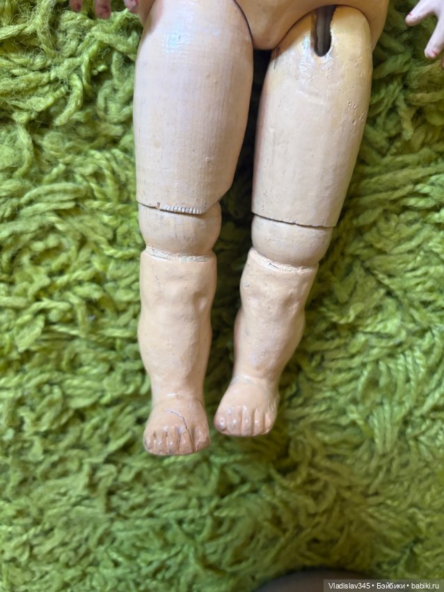 Антикварная редкая куколка (фото 7)