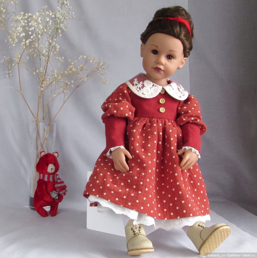 Платье в горошек для Готц (фото 4)