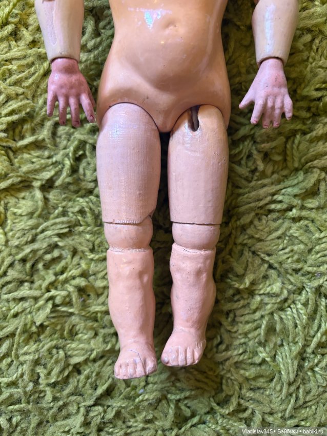 Антикварная редкая куколка (фото 6)