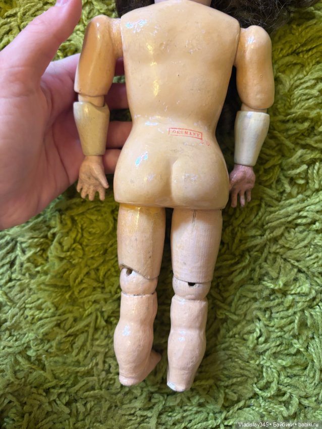 Антикварная редкая куколка (фото 10)