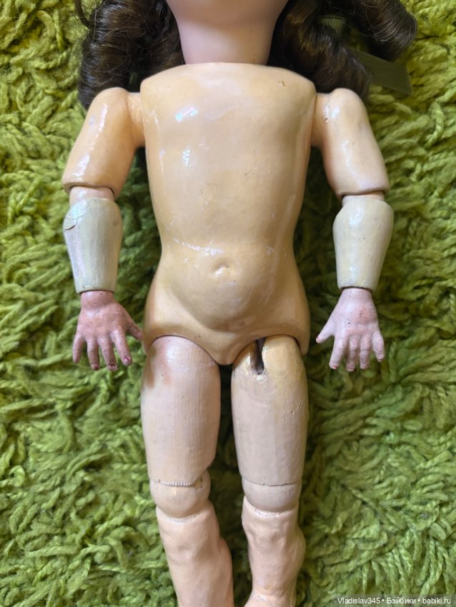 Антикварная редкая куколка (фото 4)
