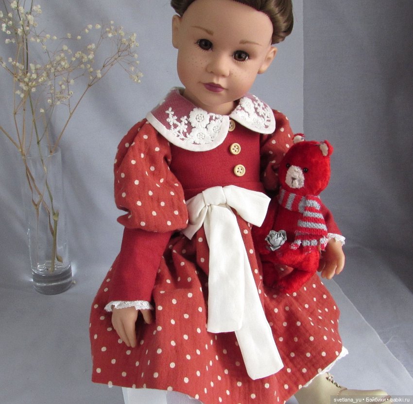 Платье в горошек для Готц (фото 7)