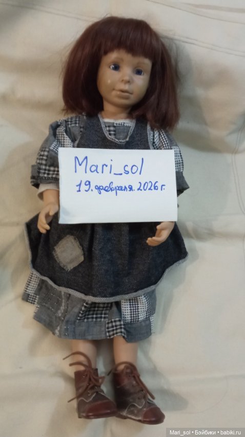 Кукла коллекционная виниловая от Bettina Feigenspan Hirsch (фото 8)