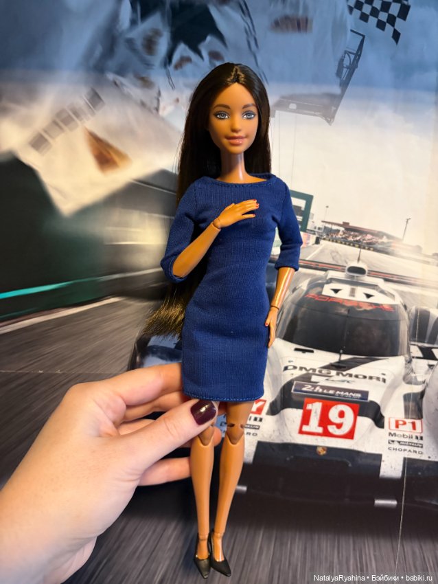 Барби гибрид ооак на мтм теле (молд Оливия)