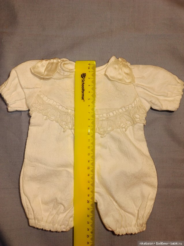 Комбинезон для антикварной или винтажной куклы или реборна (фото 3)