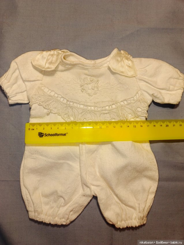 Комбинезон для антикварной или винтажной куклы или реборна (фото 2)