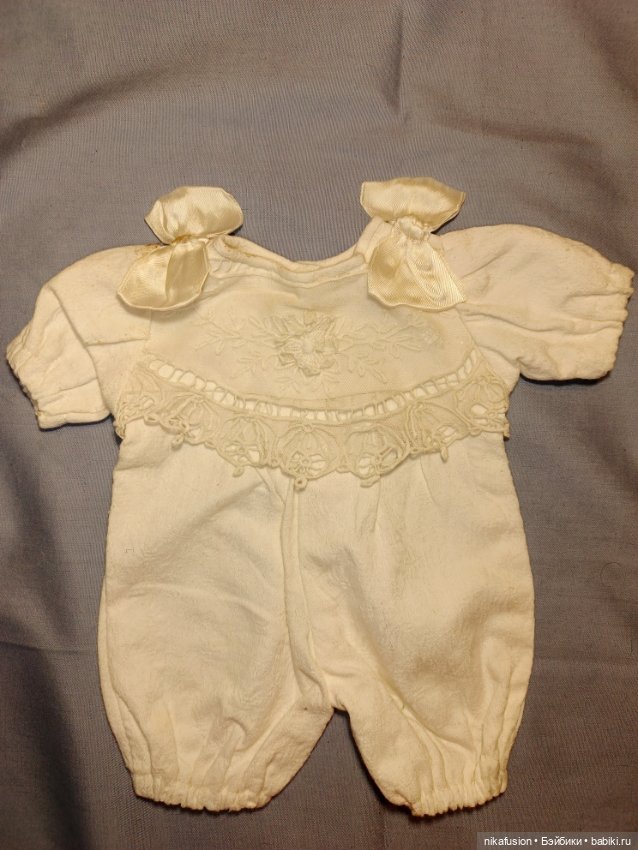 Комбинезон для антикварной или винтажной куклы или реборна (фото 6)