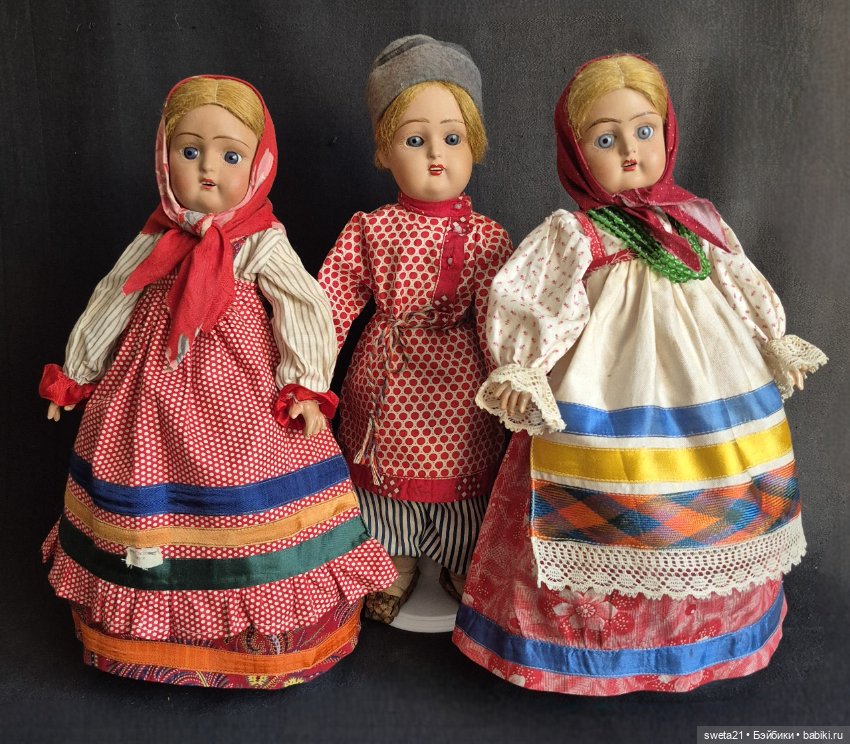 Дунаевская антикварная кукла