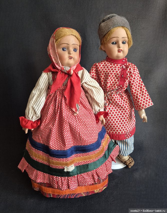 Дунаевская антикварная кукла