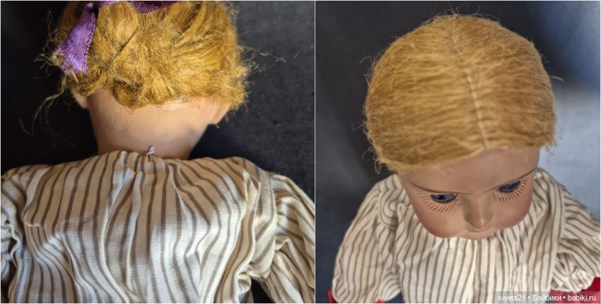 Дунаевская антикварная кукла