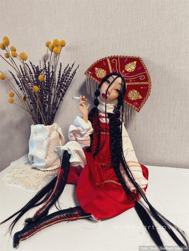 Авторская кукла ручная работа