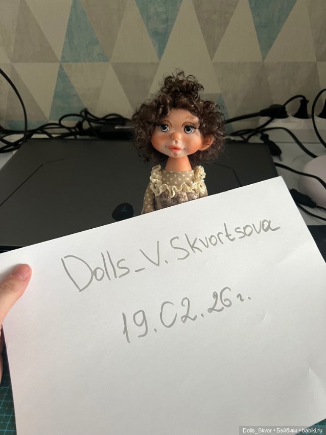Авторская кукла ручная работа (фото 4)