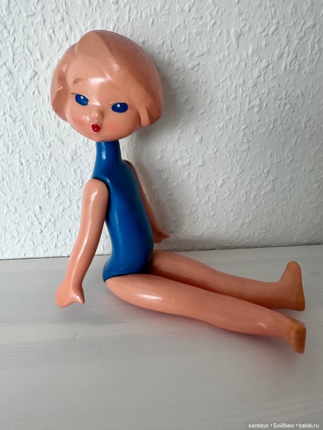 Кукла Гимнастка Люда ОХК 1960-х гг. Л.Сморгон (фото 5)