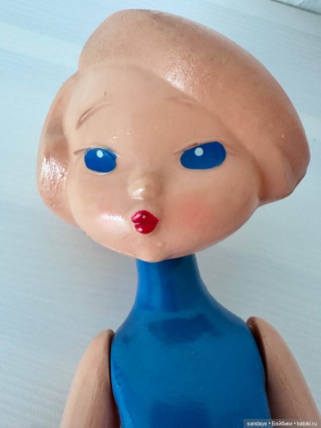 Кукла Гимнастка Люда ОХК 1960-х гг. Л.Сморгон (фото 2)