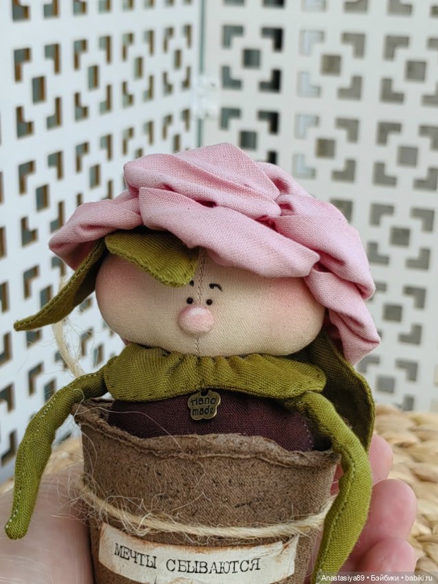 Неувядающий цветок — Авторские игрушки (фото 4)