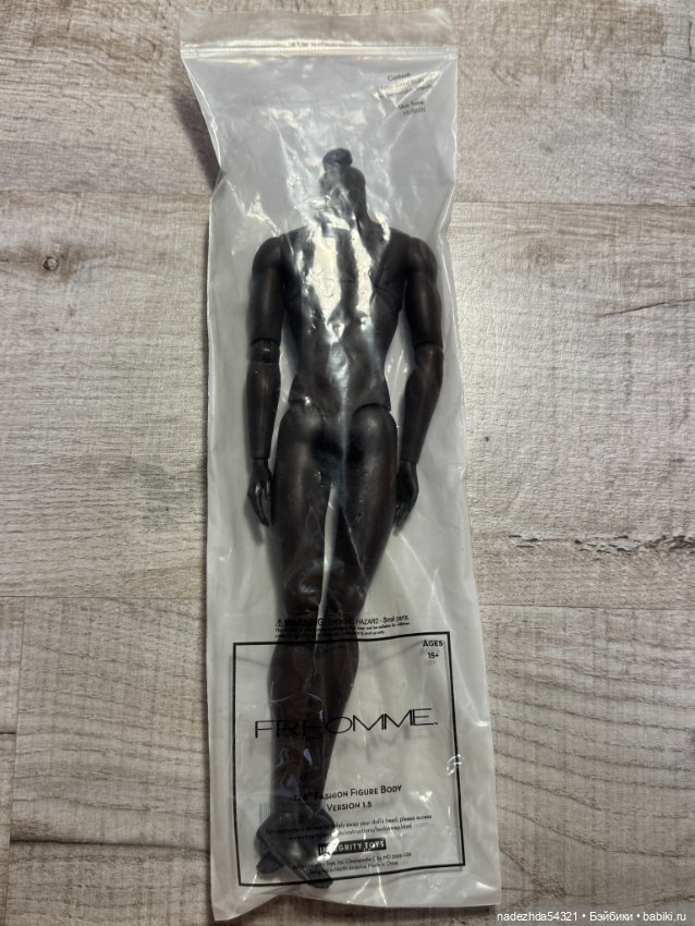 Тело Integrity Toys FR Homme Body: Nubian
